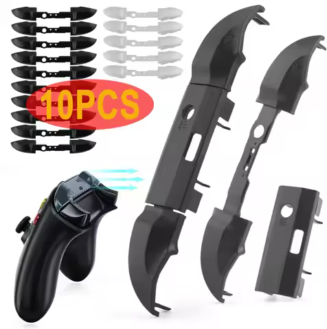 2/10Pcs Replacement LB RB Bumpers Button for Xbox Series X/S Controllers Black Shoulder Trigger Butt