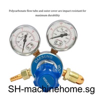 Oxygen Pressure Reducer Brass Dual Gauge Pressure Regulator Guage Meter Tools Cutting Welding Reducing Gas