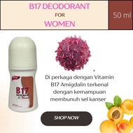 B17 Deodorant untuk wanita.  Anti Kanser.