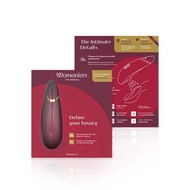 德國Womanizer Premium 2 吸吮愉悅器 |酒紅