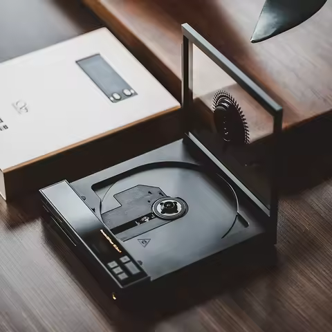 SHANLING EC Zero T HIFI Portable R2R DAC Tube CD Player TPA6120 Hi-Res Audio HiFi Desktop Headphone 