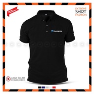 Premium Polo Daikin AC Aircon Aircond Inverter Home Kitchen Baju T-Shirt Lelaki Design Logo Sulam Cotton