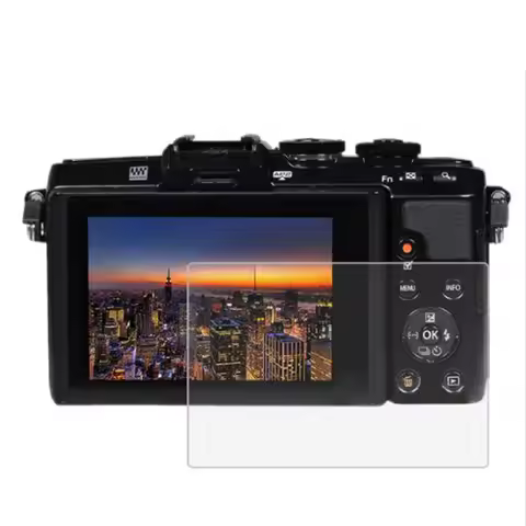 Hard Glass Screen Protector for Olympus E-P7/P5/P3/PL10/PL9/PL8/PL7/PL6/PL5/PM2/M1/M1X/M5/M10 EM1 EM