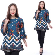 Batik Blouse Women's Tops batik Blouse unggul jaya batik Blouse madura jaya batik Blouse039