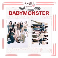 2pcs BabyMonster《SHEESH》Poster Set Collection Kpop Ruka Pharita Asa Rami Rora Chiquita Ahyeon