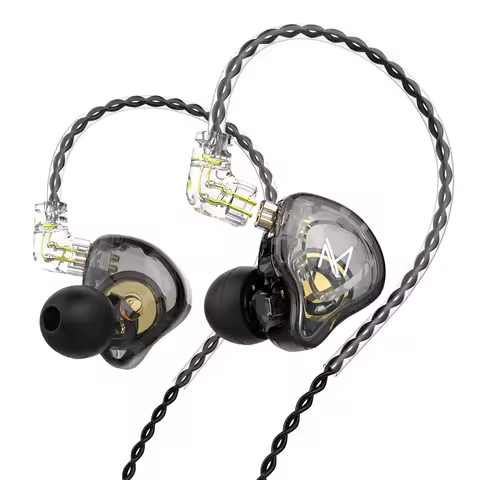 TRN MT1 Dynamic HIFI In Ear Earphone DJ Monitor Earphones Earbud Sport Noise Cancelling Headset KZ E