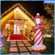 [KY] Christmas Inflatable North Pole Lighthouse Outdoor Decoration Funny Light up 70.87inch Tall for