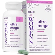 GNC Women’s Ultra Mega Multivitamin Caplets, Clinically Proven to Feel Better, Immune Support, Vitam
