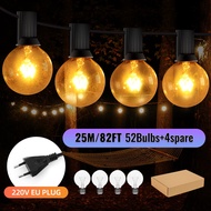 G40 Solar light USB Remote Control decorate String Fairy Lights Bulb solar string lights Outdoor Wat