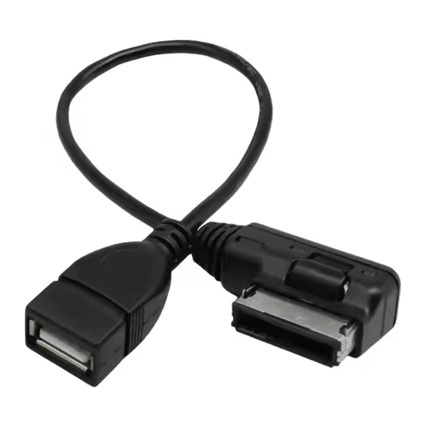 Audio AUX Adapter Data Wire Music MDI MMI AMI To USB Female Interface AMI MMI USB AUX Cable for Audi