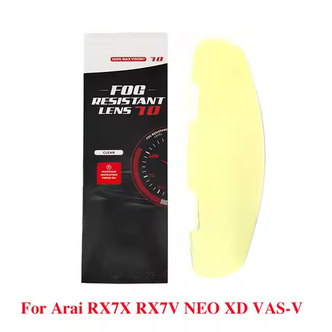 Motorcycle Helmet Visor Film Anti Fog For Arai RX7X CORSAIR-X RX-7V RX7V NEO XD VAS-V VECTOR-X Vecto