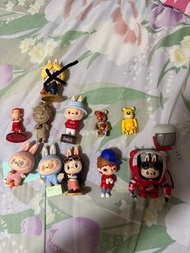 Labubu 海賊王 slamdunk clot BE@RBRICK 公仔