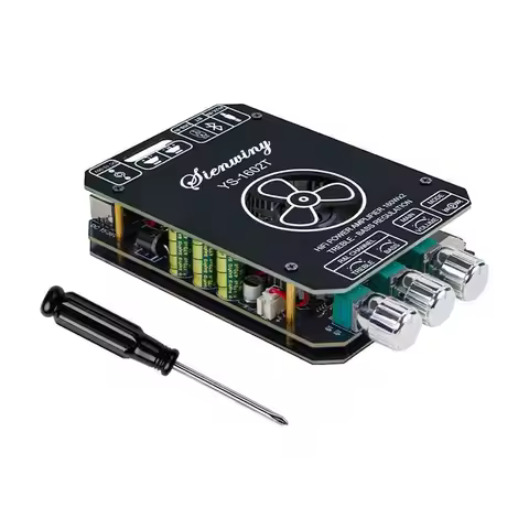 B03B-YS-1602T 2.0CH Bluetooth 5.1 Amp Board 160Wx2 Subwoofer Hifi Stereo Treble Amplifier 320W Home 