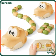 SERENDI Magnetic Snake Game Toy, Sound and Light Magnetic Tail Extension Remote Control Snake Toy, S