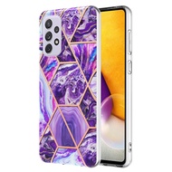 For Samsung Galaxy A73 5G, Double Thickened, Colorful Patterns, Samsung A73 5G, Shock-resistant Phon