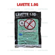LAVETTE 1.0G (100g/sachet), Mosquitoe Larvae Killer / Ubat Jentik-jentik Nyamuk seperti Abate
