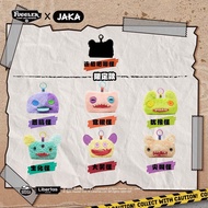 Ready Stock | Original Fuggler Plush Coin Purse Bag Charm Keychain Storage Pouch