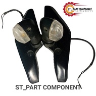 1 SET SEIN + KUPINGAN HEADLAMP YAMAHA BYSON KARBU ORI