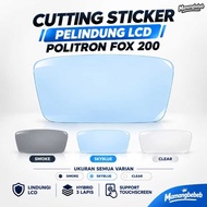 FOX 200 LCD PROTECTOR CUTTING STICKER HYBRID 3 LAYERS FULL COVER