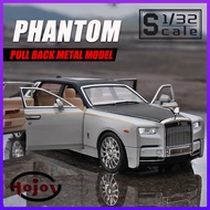 Hot Sale⭐ Scale 1/32 Phantom Cullinan Metal Diecast Alloy Cars Model Toy Car for Boys Child Kids Toys Vehicle Hobbies Collection