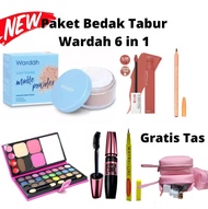 Wardah Paket Kosmetik Bedak Wardah Tabur/ Paket Makeup Wardah / makeup satu set Wardah