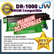 Brother TN 1000 TONER Catridge Compatible HL 1110 DCP 1510 MFC 1810 MFC 1815 HL 1210W DCP 1610W HL 1