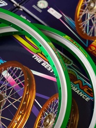 วงล้อSStrong ทูโทน1.4ขอบ17 ราคาต่อ 1 คู่งานยิงทรายแถมเสื้อ1ตัวฟรีพร้อมสติกเกอร์ แท้💯