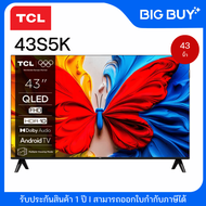 TCL QLED Google TV Full HD รุ่น 43S5K สมาร์ททีวี 43 นิ้ว 43 นิ้ว