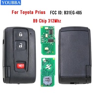 YOUBBA 4D B9 CHIP Smart Keyless Remote Key FOB 3 Buttons ASK 312MHz fo