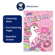 Adorable Unicorns Colouring Book For Kids To Color With Fun Colouring Pages