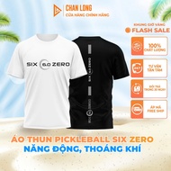 SIX ZERO Pickleball T-Shirt – High Quality Fabric, Quick Dry, Good Elasticity & Breathable When Exer
