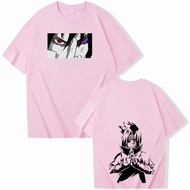 Naruto เสื้อยืด Sasuke พิมพ์ Top Manga สไตล์พิมพ์เสื้อยืด Harajuku สไตล์ Casual Crewneck เสื้อยืด