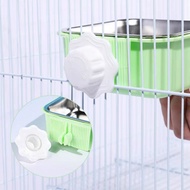 兔 龍貓 貓 狗 掛籠 不銹鋼 兜 碗 飯碗 狗糧 貓糧 糧食 乾糧 水兜 寵物用品 正方形