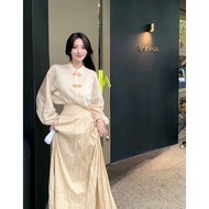 New style Women's suit, improved Hanfu top, daily horse style Women's suit, improved Hanfu top, daily horse fa11.28