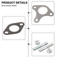 Gracekarin Noise Reduction Exhaust Gasket Set for Honda For GX390 For GX340 For GX270 13HP NEW