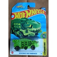 HIJAU Hot Wheels HW ULTIMATE T-REX TRANSPORTER LET'S RACE Green Lot G 2025