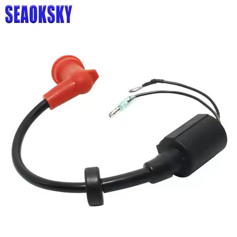 Ignition Coil for Yamaha 9.9HP 15HP 63V-85570-00-00 63V855700000 Outboard Engine 63V-85570-00 63V-85