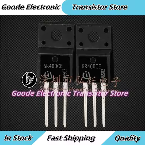 10PCS 6R400CE IPA60R400CE TO-220F 650V 30A Best Quality Guarantee Fast Shipping