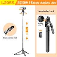 TNW L16/L18 Tongsis Tripod Bluetooth Selfie Stick  Bluetooth Remote  Tongsis HP Kamera DSLR Tongsis 