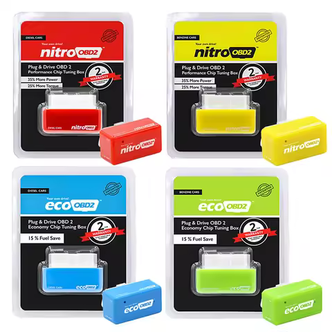 Nitro OBD2 EcoOBD2 15% Fuel Save More Power ECU Chip Tuning Box Plug Driver Nitro OBD2 Eco OBD2 For 
