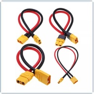 XT30 XT60 XT90 Extension Cable Connector Adapter Wire 18/12/10AWG 0.2/0.1/0.3/0.5/1m for Portable Po