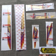 Striping Stiker Mio Sporty Original Yamaha Warna Kuning