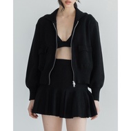 Anain - York Zip-Up Knit Jacket