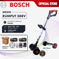 BOSCH Mesin Rumput Bateri 388V Cordless Grass Cutter Grass Trimmer Lawn Mower Mesin Potong Rumput 割草