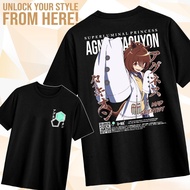 Uma Musume Agnes Tachyon Anime Print T-Shirt Short Sleeve Round Neck Cotton 1 Lightweight unisex