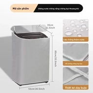 Chống Thấm Nước Đa Năng Chống Nắng Nắp Máy Giặt Lật Lên Tự Động Tương Thích Với Haier XiaoTianE