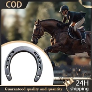 5 Holes Lucky Horse Shoe Shoe Horse Retro Style Horseshoe For Horse Riding Cast Iron