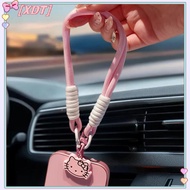 XDT Hello Kitty Phone Lanyard-Dual Hook Cute Lanyard Gift-Pink Rotating Phone Charm Birthday Present