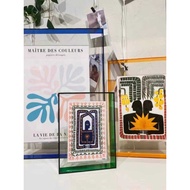 Color Acrylic Picture Frame Transparent Photo Frame Table A4 Photo Poster Mounting Frame Wall Hangin