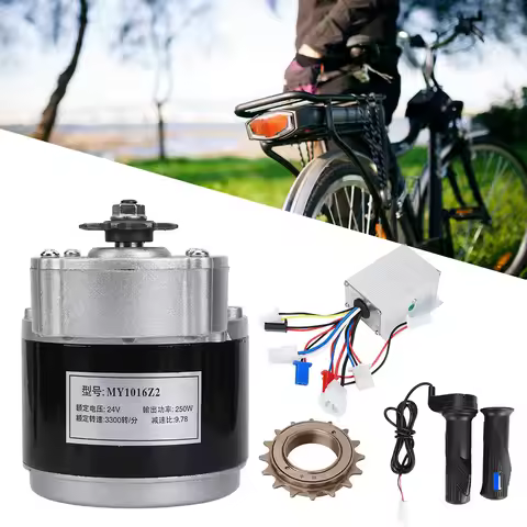 24V 250W Metal Electric Bike E-Bike Conversion Set Accessory Stable Performance E-Bike Conversion Ki